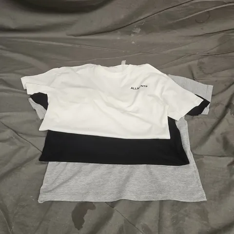 SMALLSAINTS 3PACK TSHIRTS IN MULTI SIZE 9-10YRS
