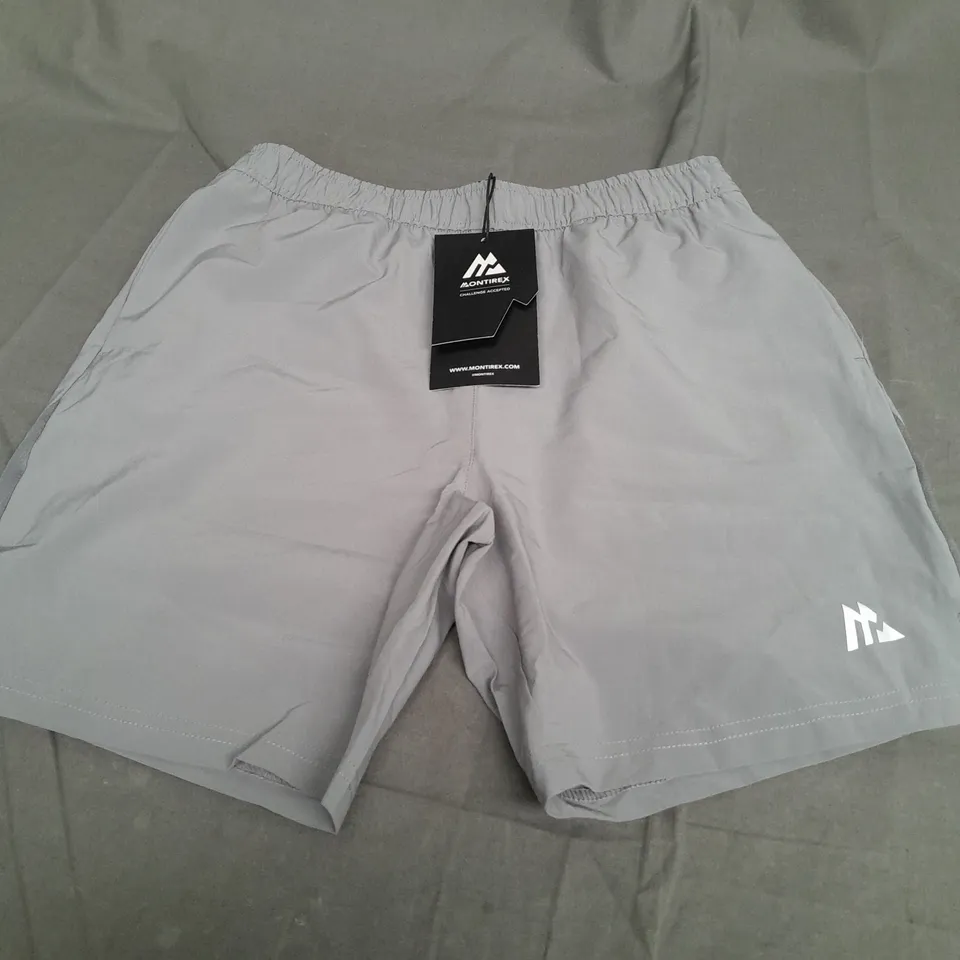 MONTIREX LIGHT GREY SHORTS - MEDIUM BOYS 