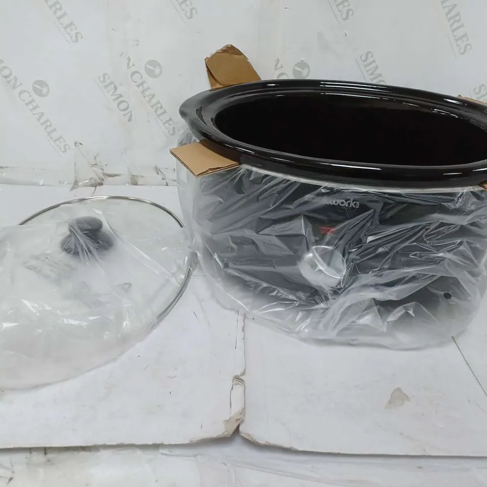 BOXED COOKWEAR BLACK SLOW COOKER 6.5L
