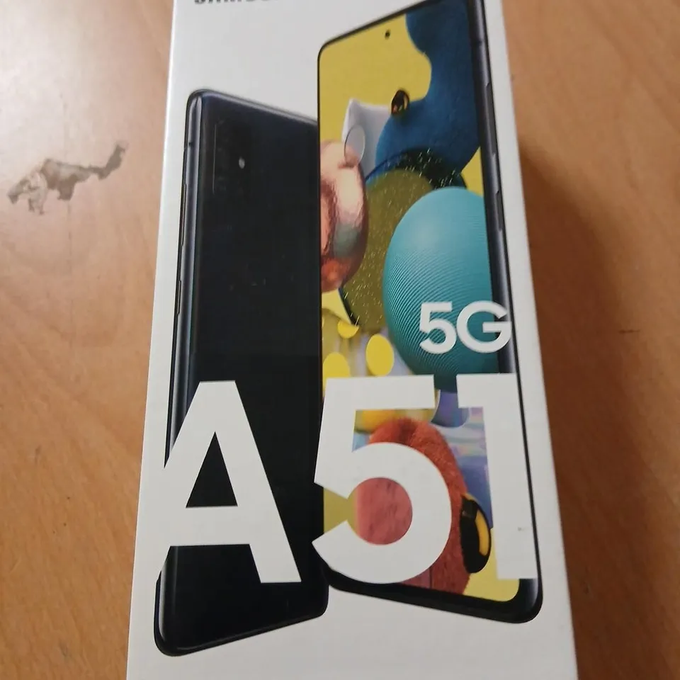 SAMSUNG GALAXY A51 5G SMARTPHONE – BLACK (BOXED)