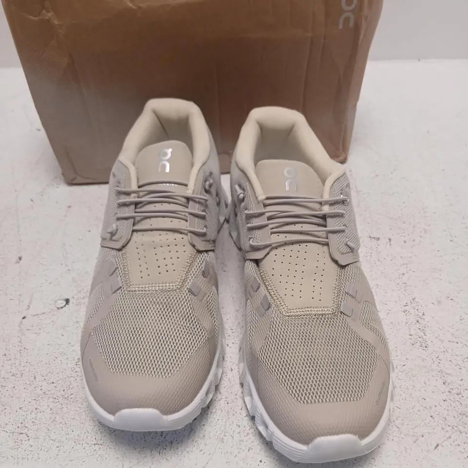 ON RUNNING BEIGE SNEAKERS — UK 8.5 (US 9.5, EUR 43)