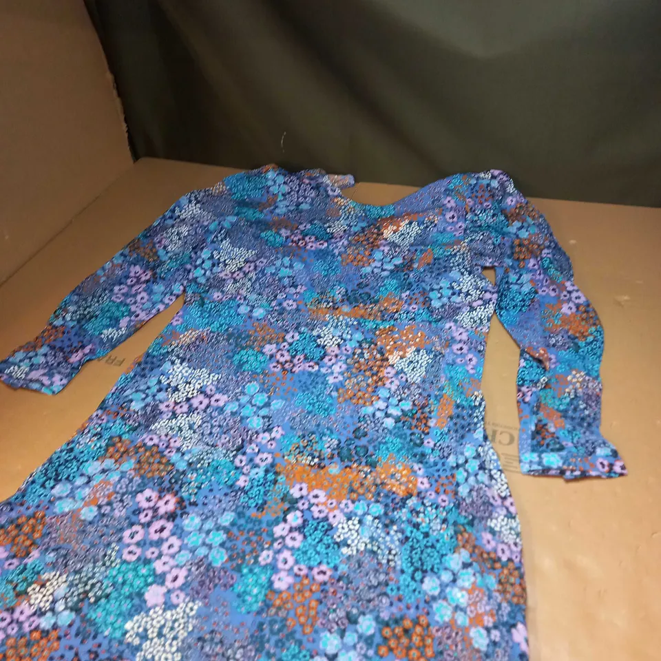 DITSY FLORAL MIDI DRESS SIZE 14