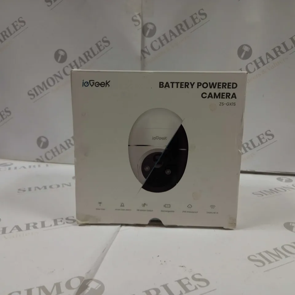 BOXED IOGEEK BATTERY POWERED CAMERA ZS-GX1S 