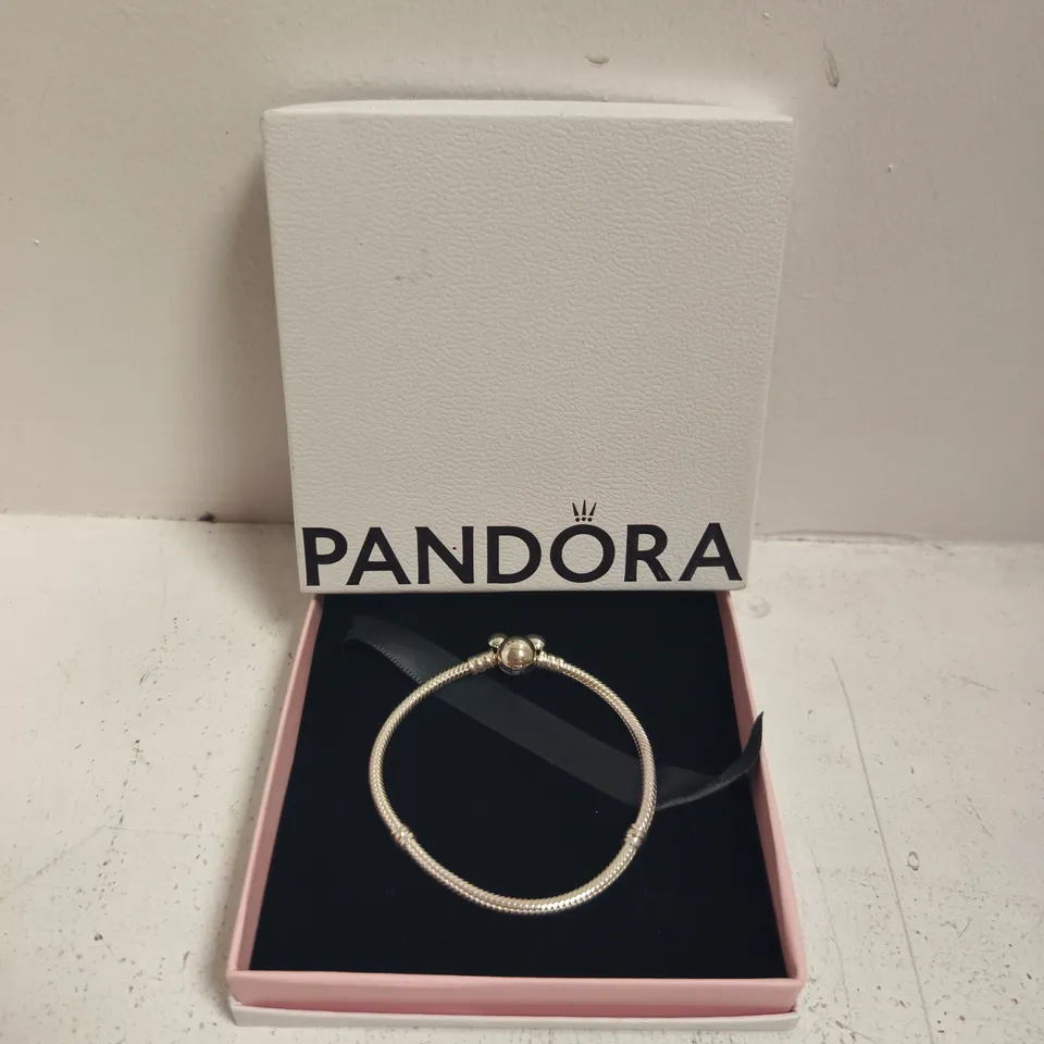 BOXED PANDORA CHARM BRACELET