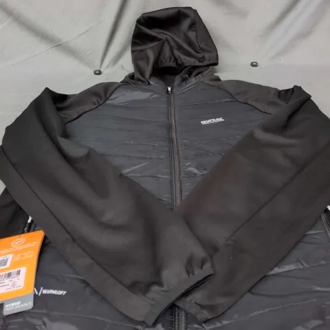 REGATTA GREAT OUTDOORS HYBRID PERFORMANCE JACKET – BLACK, UK L