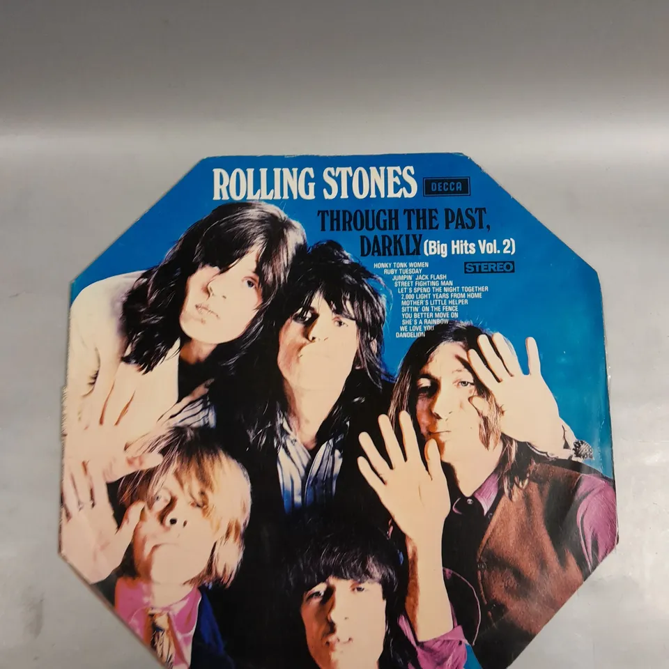 ROLLING STONES THROUGH THE PAST, DARKLY VINYL 