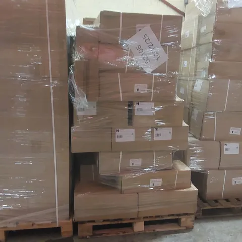PALLET CONTAINING A LARGE QUANTITY OF BRAND NEW ASSORTED BATHROOM FURNITURE ITEMS INCLUDING: CALYPSO BASE CARCASSES