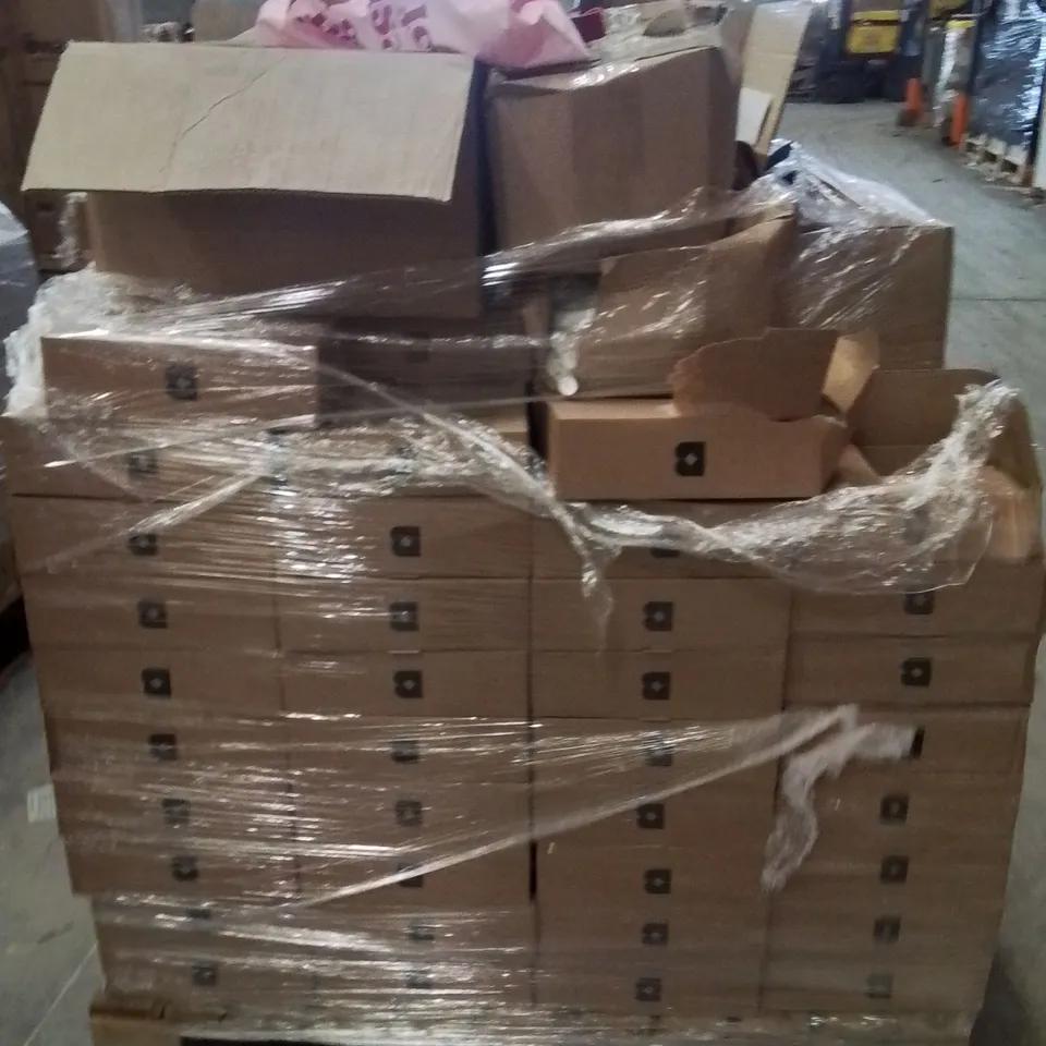 PALLET OF ASSORTED BEAUTY PRODUCTS TO INCLUDE;SLEEP MASKS,SHAMPOO,BODY CLEANSER APPROXIMATELY 200 BOXES PRODUCTS ARE PAST BEST BEFORE USE