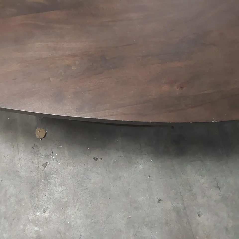 DANETTI BURLEIGH DARK MANGO WOOD COFFEE TABLE