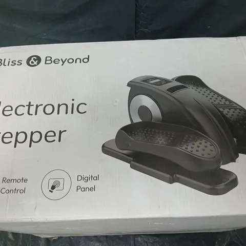 BLISS & BEYOND ELECTRONIC STEPPER - COLLECTION ONLY