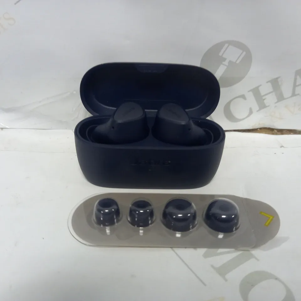JABRA ELITE 3 TRUE WIRELESS BLUETOOTH IN-EAR HEADPHONES WITH MIC/REMOTE, NAVY