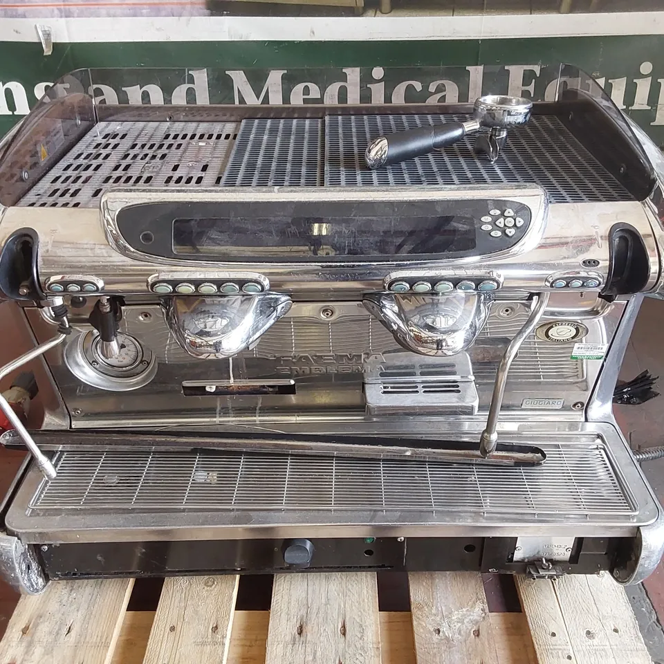 FAEMA EMBLEMA 2 GROUP COMMERCIAL COFFEE ESPRESSO MACHINE - MSEMBL2