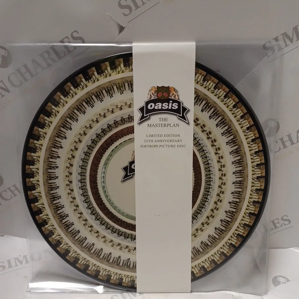 OASIS “THE MASTERPLAN" NEW ZOETROPE NUMBERED NOEL GALLAGHER LIAM BLUR BEATLES
