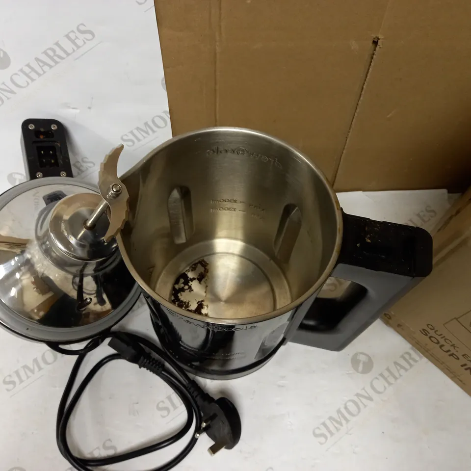 SOUP CHEF ESSENTIAL LIMITED EDITION PIANO BLACK SOUP MAKER