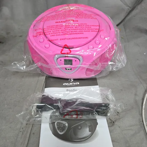 BOXED AUNA BOOMBOX PORTABLE RADIO CD PLAYER