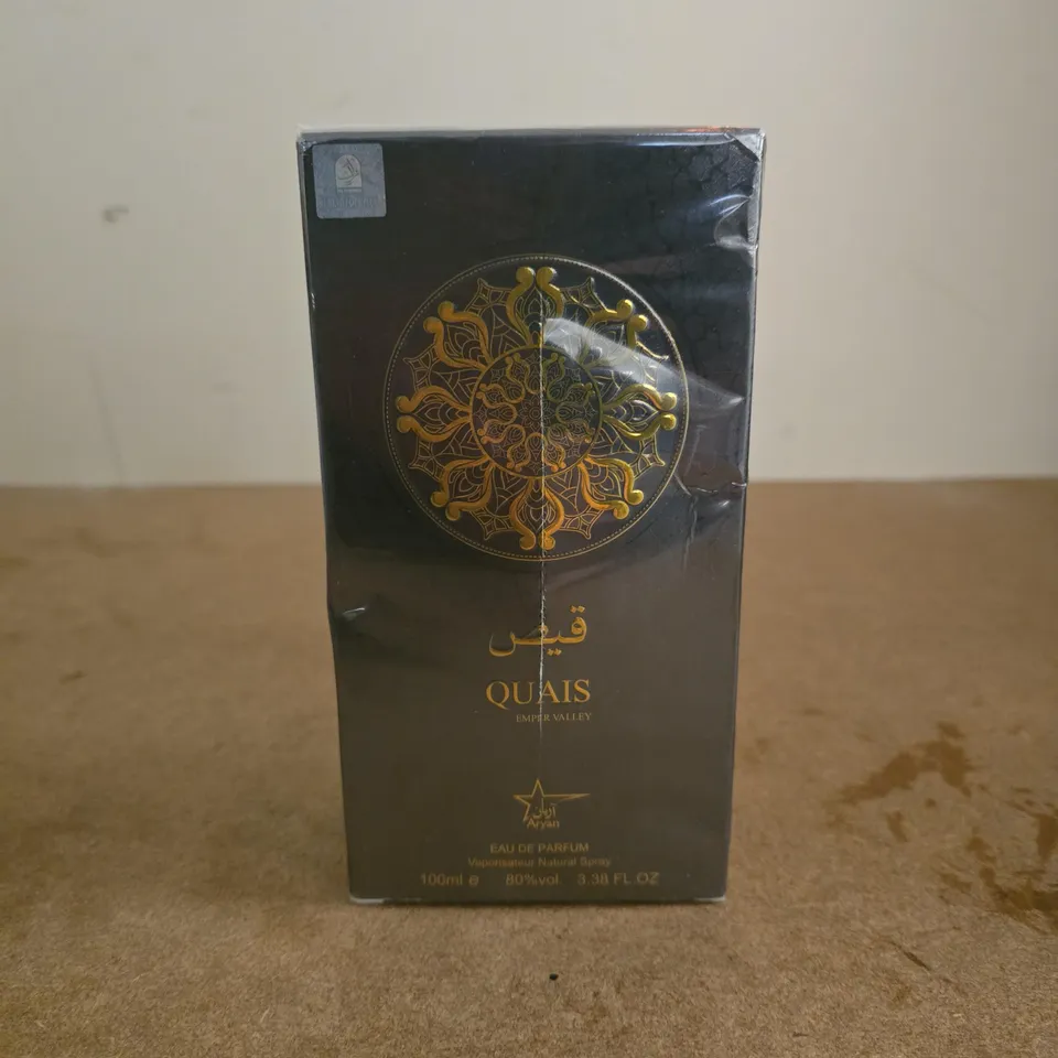 SEALED ARYAN QUAIS EMPER VALLEY 100ML EAU DE PARFUM