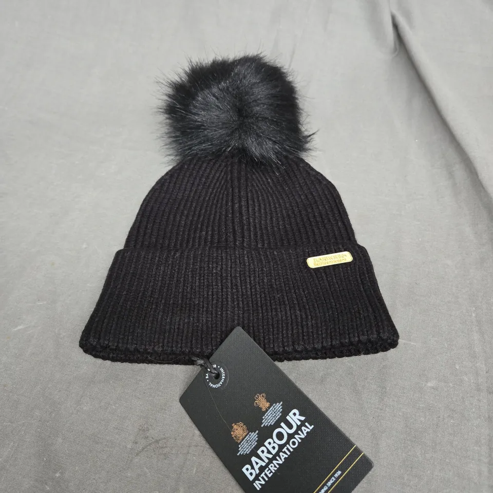 BARBOUR MALLORY POM BEANIE 