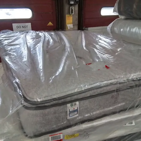 QUALITY BAGGED GAVIVI 27CM MEDIUM GEL MEMORY FOAM POCKET SPRUNG DOUBLE MATTRESS