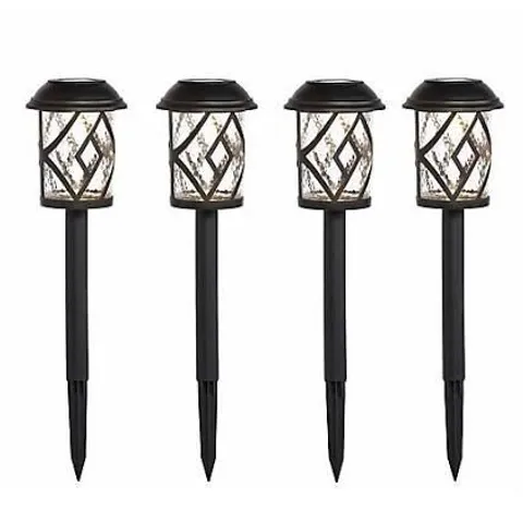 LUXFORM SET OF 4 SOLAR STAKE LIGHTS