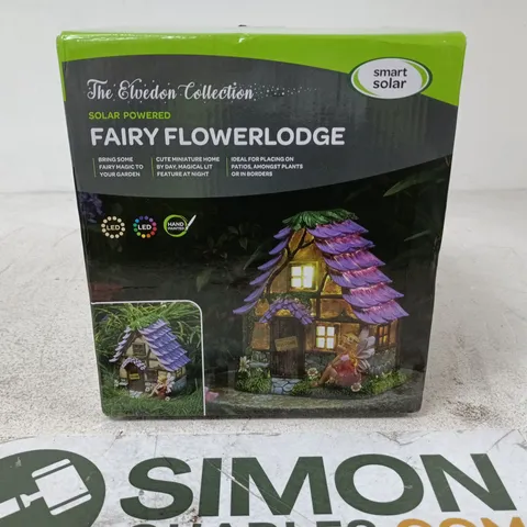 SMART SOLAR FAIRY FLOWERLODGE GARDEN ORNAMENT