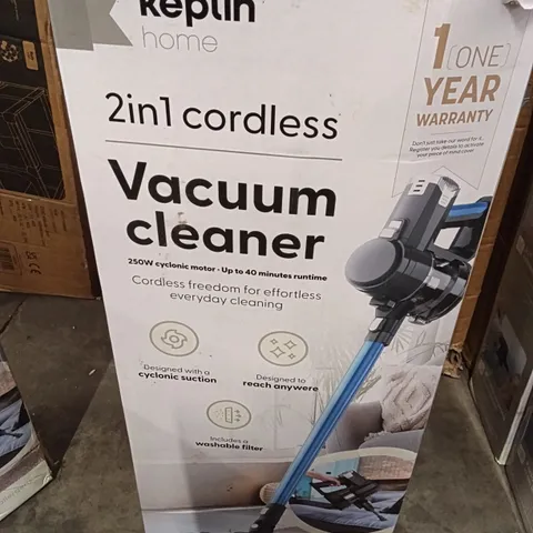 BOXED KEPLIN 2IN1 CORDLESS VACUUM CLEANER 