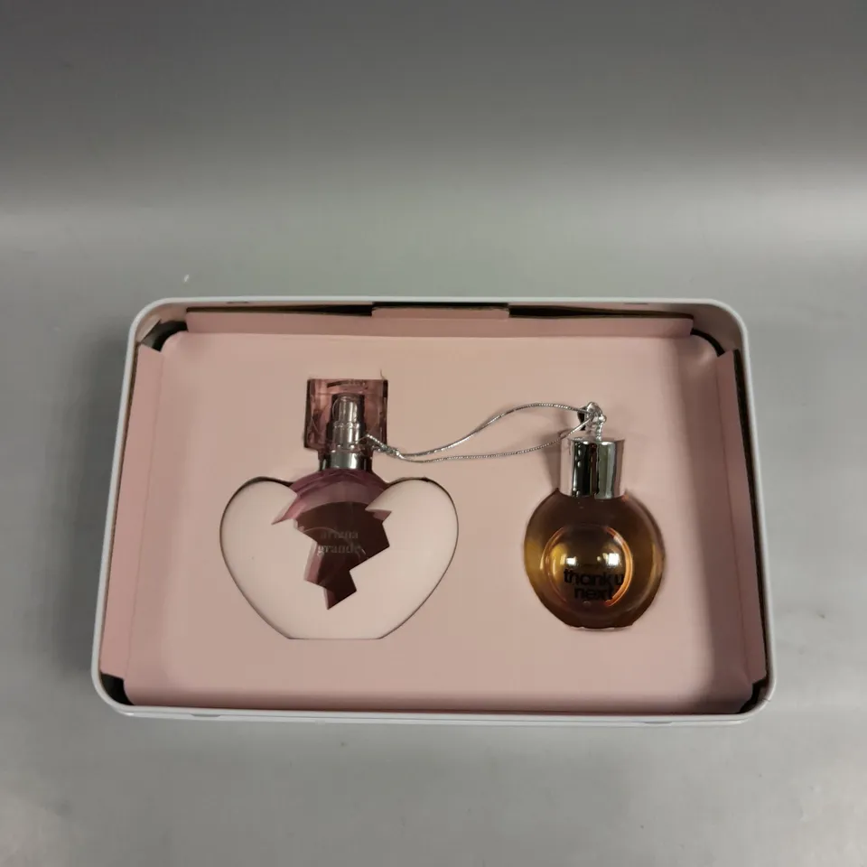 BOXED ARIANA GRANDE THANK U, NEXT FRAGRANCE GIFT SET 
