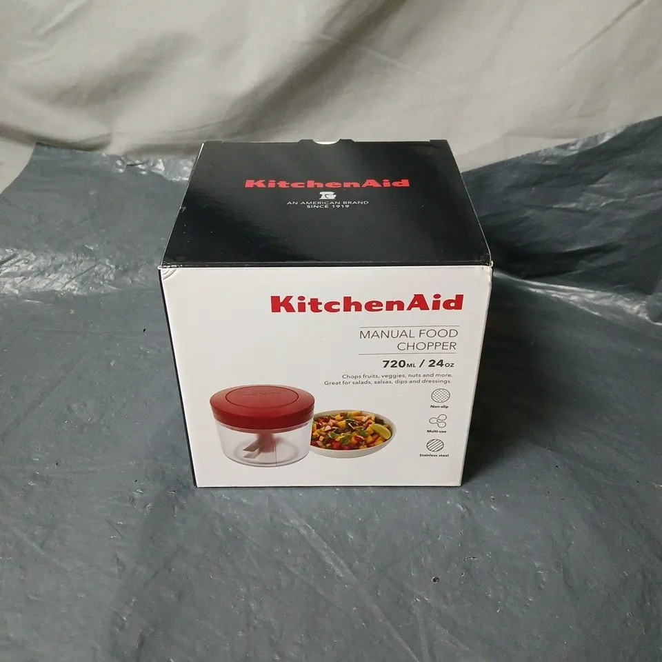 KITCHEN AID MANUAL FOOD CHOPPER BOXED