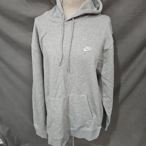 NIKE FLEECE LINED HOODIE IN GREY SIZE XL