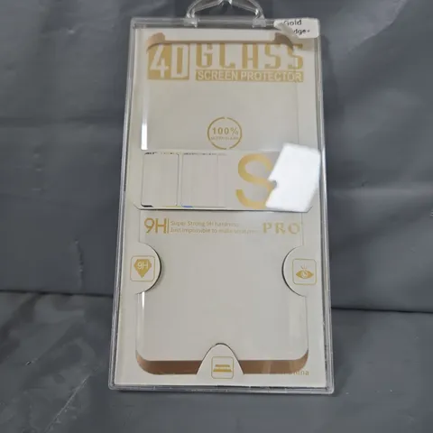 BOX OF APPROXIMATELY 40 4D GLASSES SCREEN PROTECTOR FOR GOLD S8 EDGE+