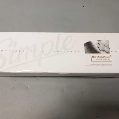 BOXED SIMPLE PRO BEAUTY SALON LEVELS STYLING TOOLS