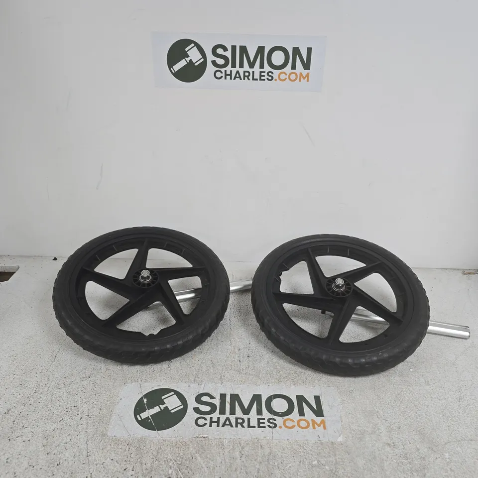 WHEELS WITH TYRES – PAIR (TWO WHEELS)