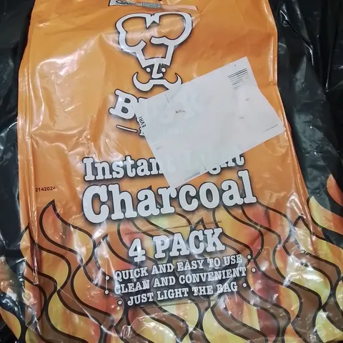 PALLET CONTAINING LARGE AMOUNT OF BRAND NEW BBQ INSTANT LIGHT CHARCOAL 4PKS
