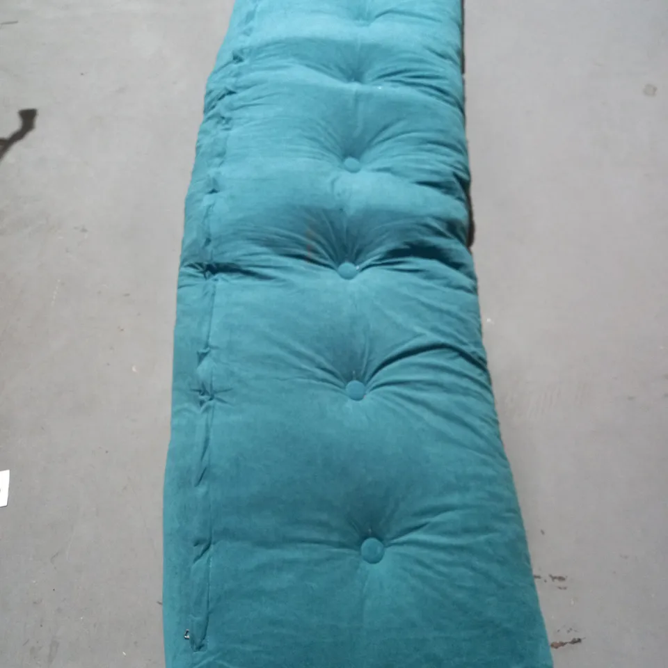 LARGE COUCH CUSHION IN TURQUOISE - COLLECTION ONLY