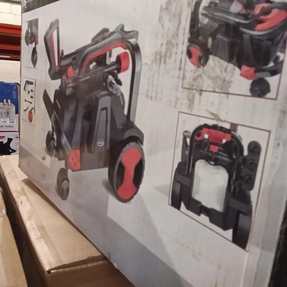 BOXED EWBANK AQUAROVER 140 - 1800 W 140 BAR PRESSURE WASHER - BLACK/RED
