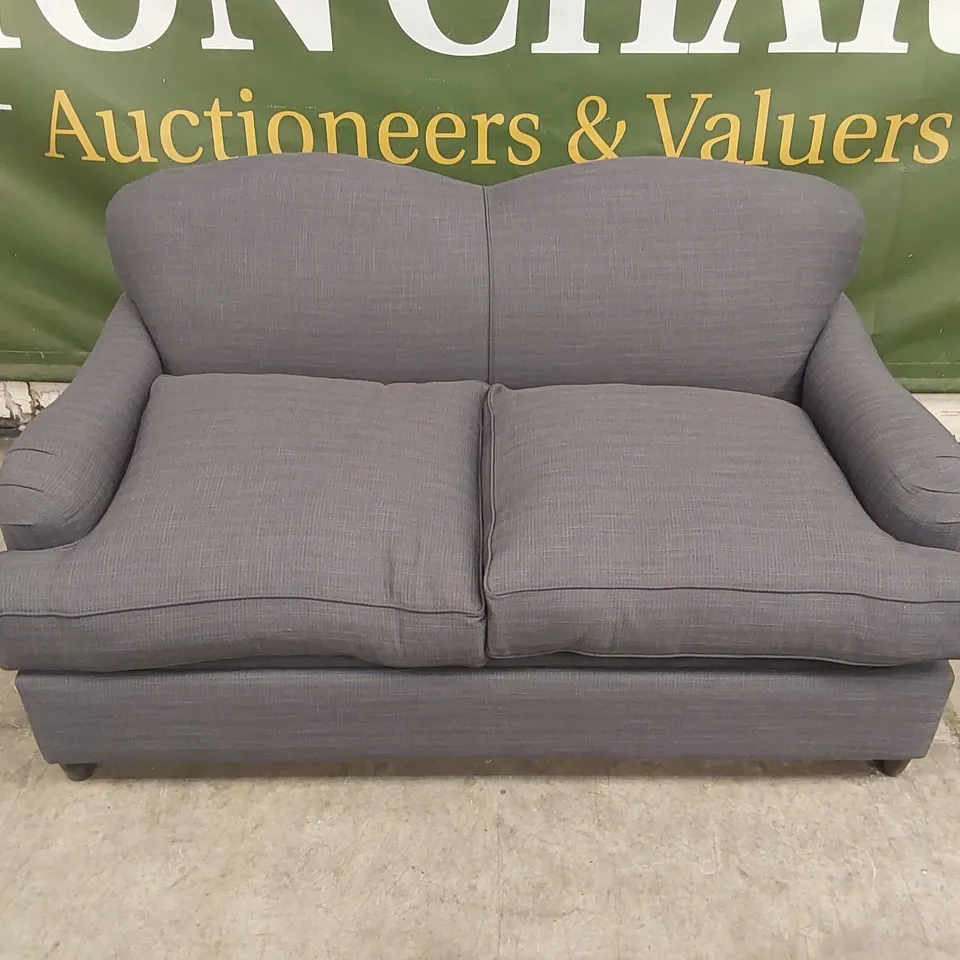 QUALITY DESIGNER GREY FABRIC SOFA BED 