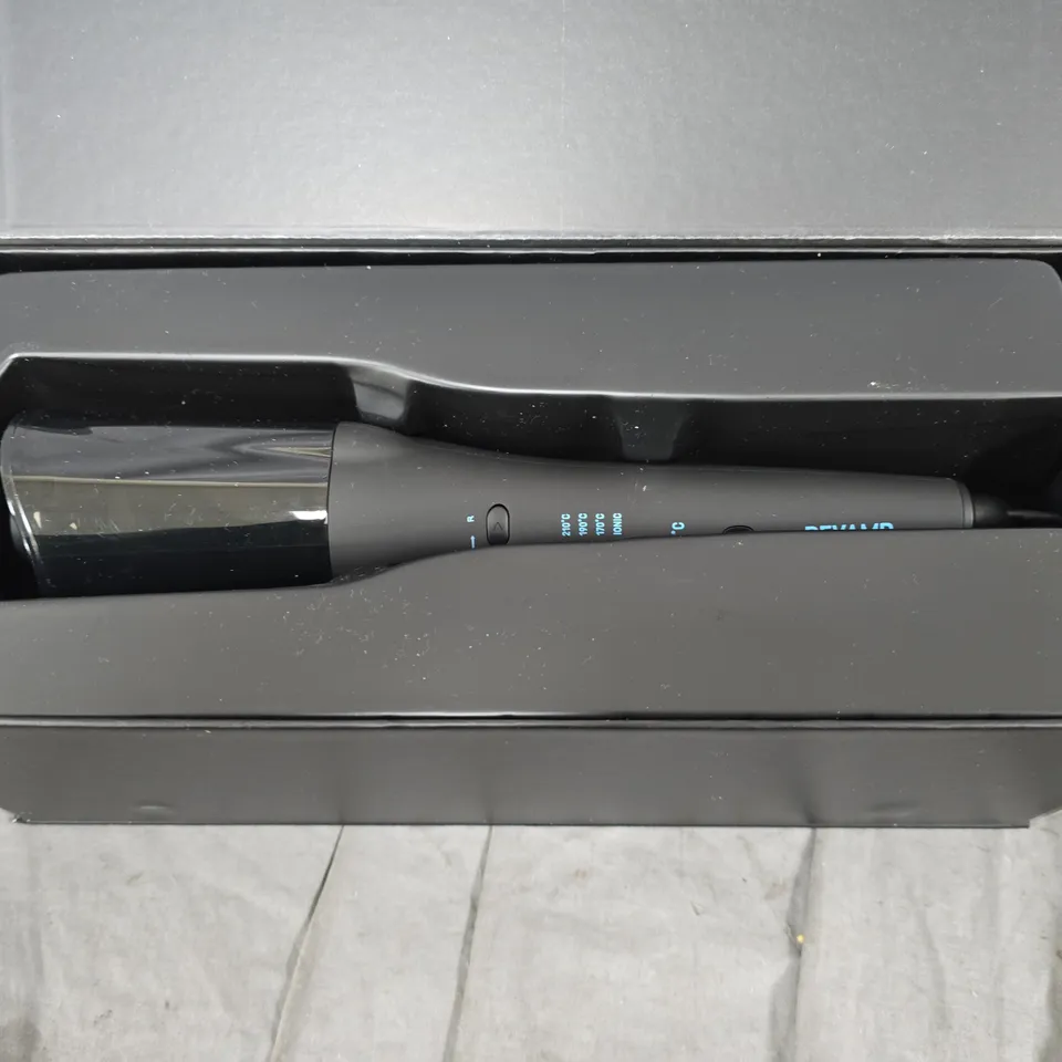 BOXED HOLLYWOOD WAVE, CURL & ADVANCED SHINE AUTOMATIC ROTATING CURLER