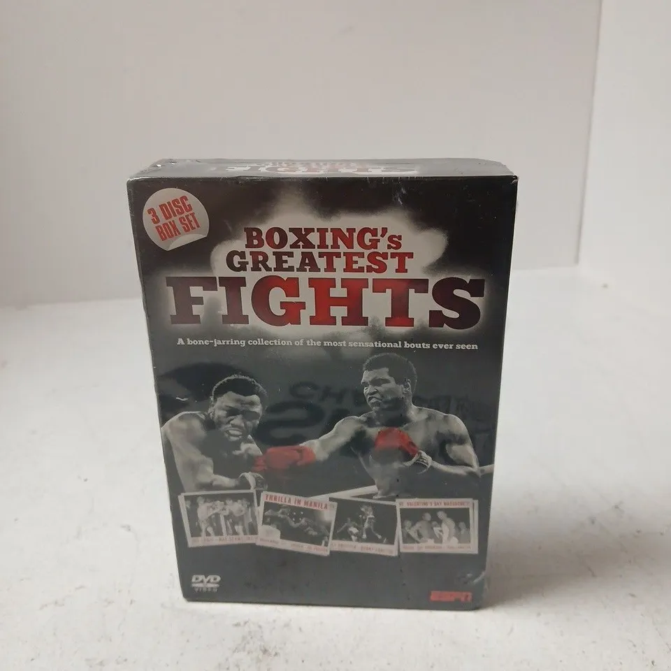 BOXING'S GREATEST FIGHTS – 3-DISC DVD BOX SET