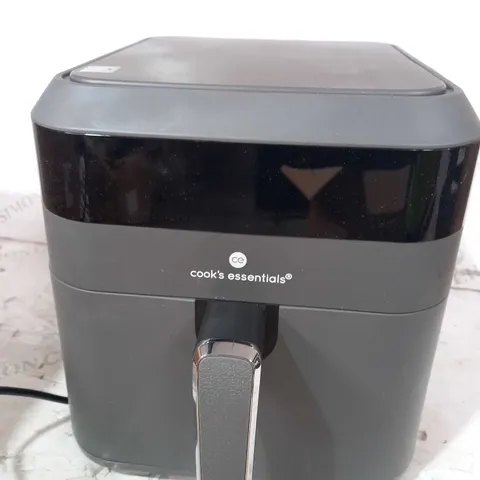 COOK'S ESSENTIALS 5.8L AIR FRYER IN SLATE GREY