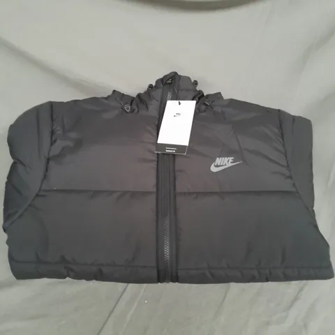 NIKE THERMA-FIT CORE JACKET IN BLACK SIZE S