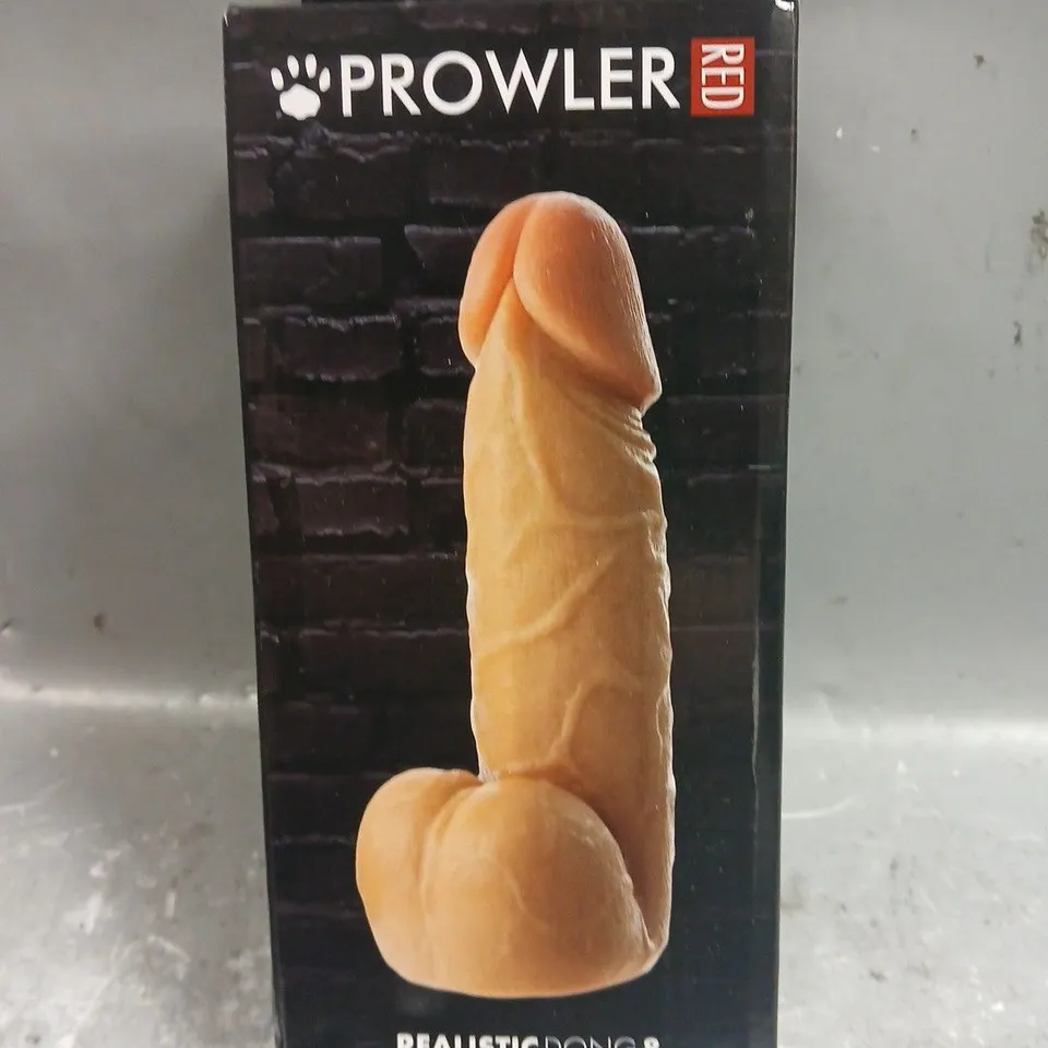 SEALED PROWLER RED REALISTIC DONG 8