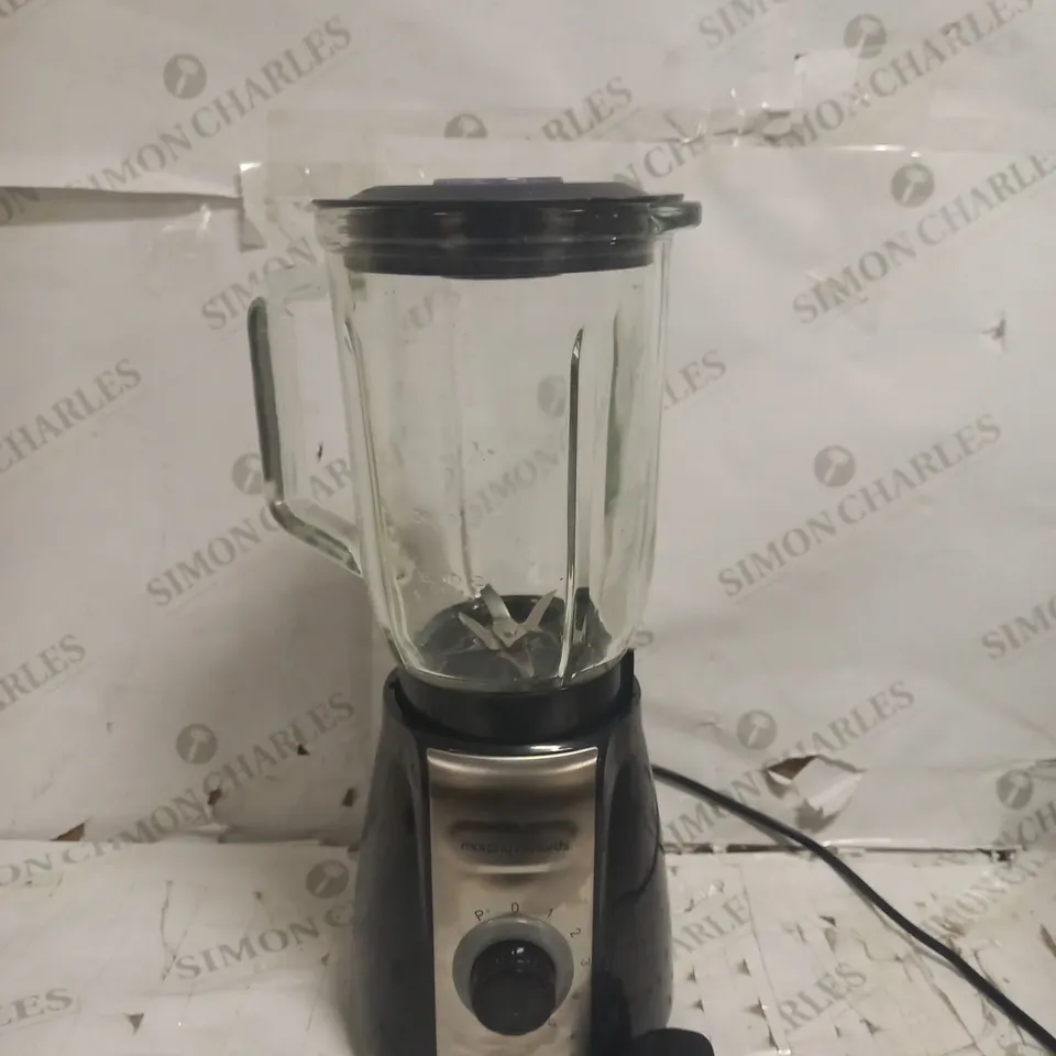 MORPHY RICHARDS TOTAL CONTROL GLASS TABLE BLENDER