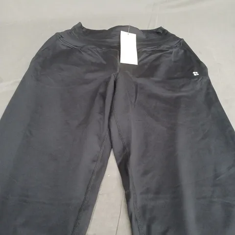 SWEATY BETTY GAIA 27 PERFORMANCE YOGA PANTS IN BLACK - XS