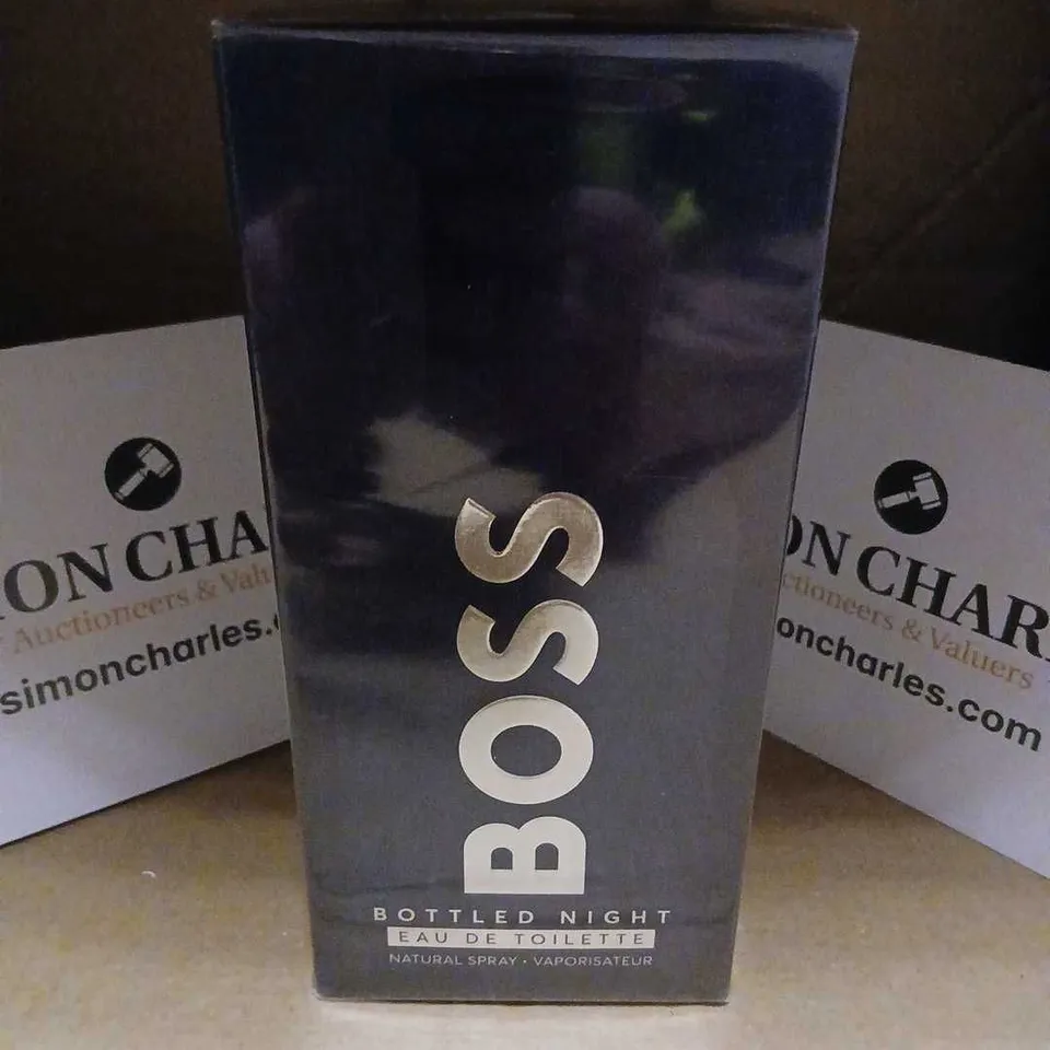 BOXED AND SEALED HUGO BOSS "BOTTLED NIGHT" EAU DE TOILETTE SPRAY 200ML