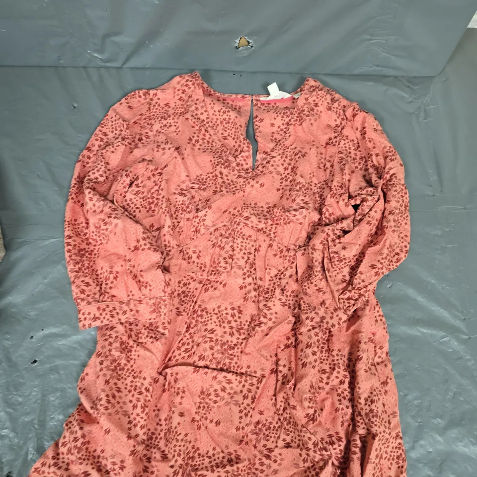 WHITE STUFF PINK MIDI DRESS - 12