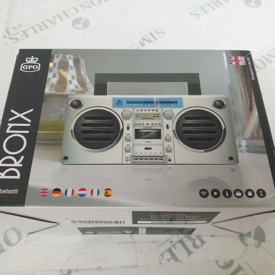 BOXED GPO BRONX SILVER BROOKLYN BOOMBOX
