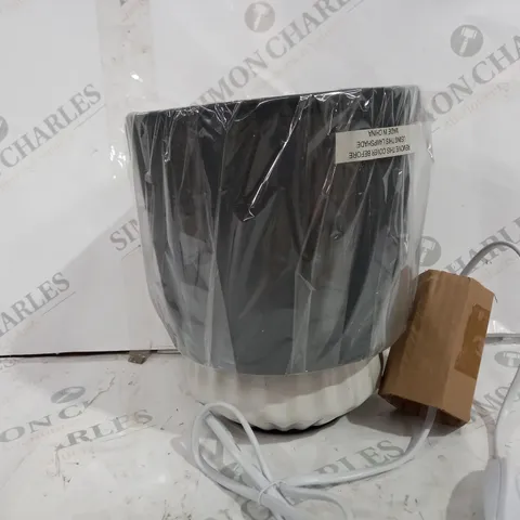 FIRST CHOICE LIGHTING JESS CERAMIC LAMP IN GREY (13342)