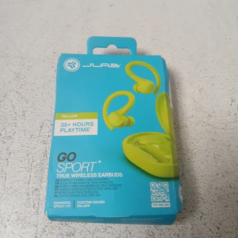 JLAB GO SPORT+ TRUE WIRELESS EARBUDS 