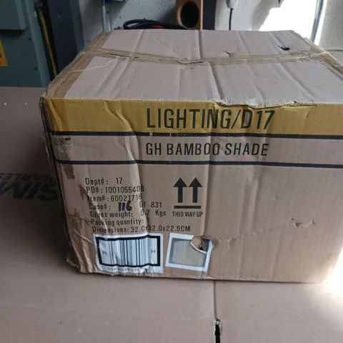 BOXED GH BAMBOO SHADE