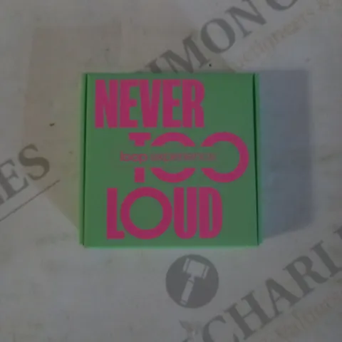 BOXED SEALED LOOP EXPERIENCE NEVER TOO LOUD EAR PLUGS