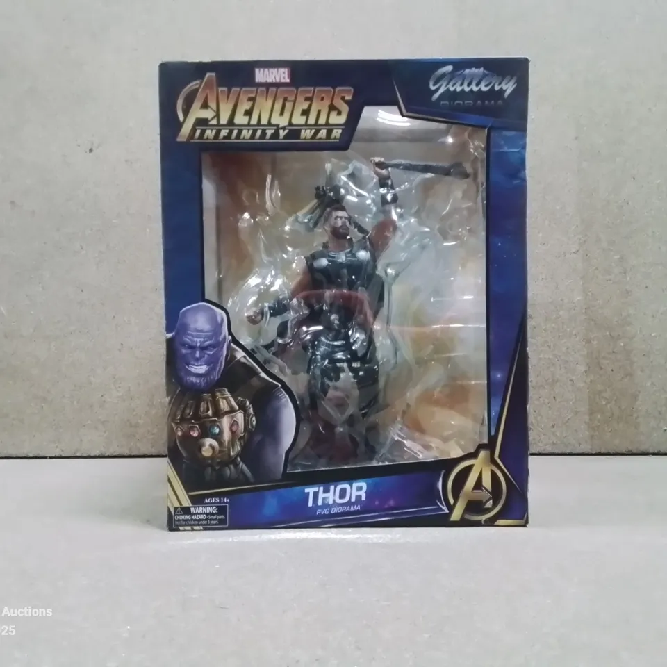 BOXED MARVEL GALLERY AVENGERS INFINITY WAR THOR 9" PVCDIORAMA TOY FIGURE STATUE